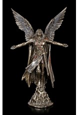 Veronese Design Giftware & Lifestyle - Uriel - Ascending Warrior Angel bronzed - Veronese Design