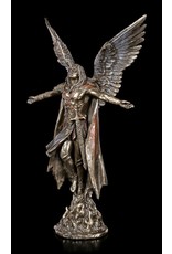 Veronese Design Giftware & Lifestyle - Uriel - Stijgende Engel Krijger gebronsd  - Veronese Design