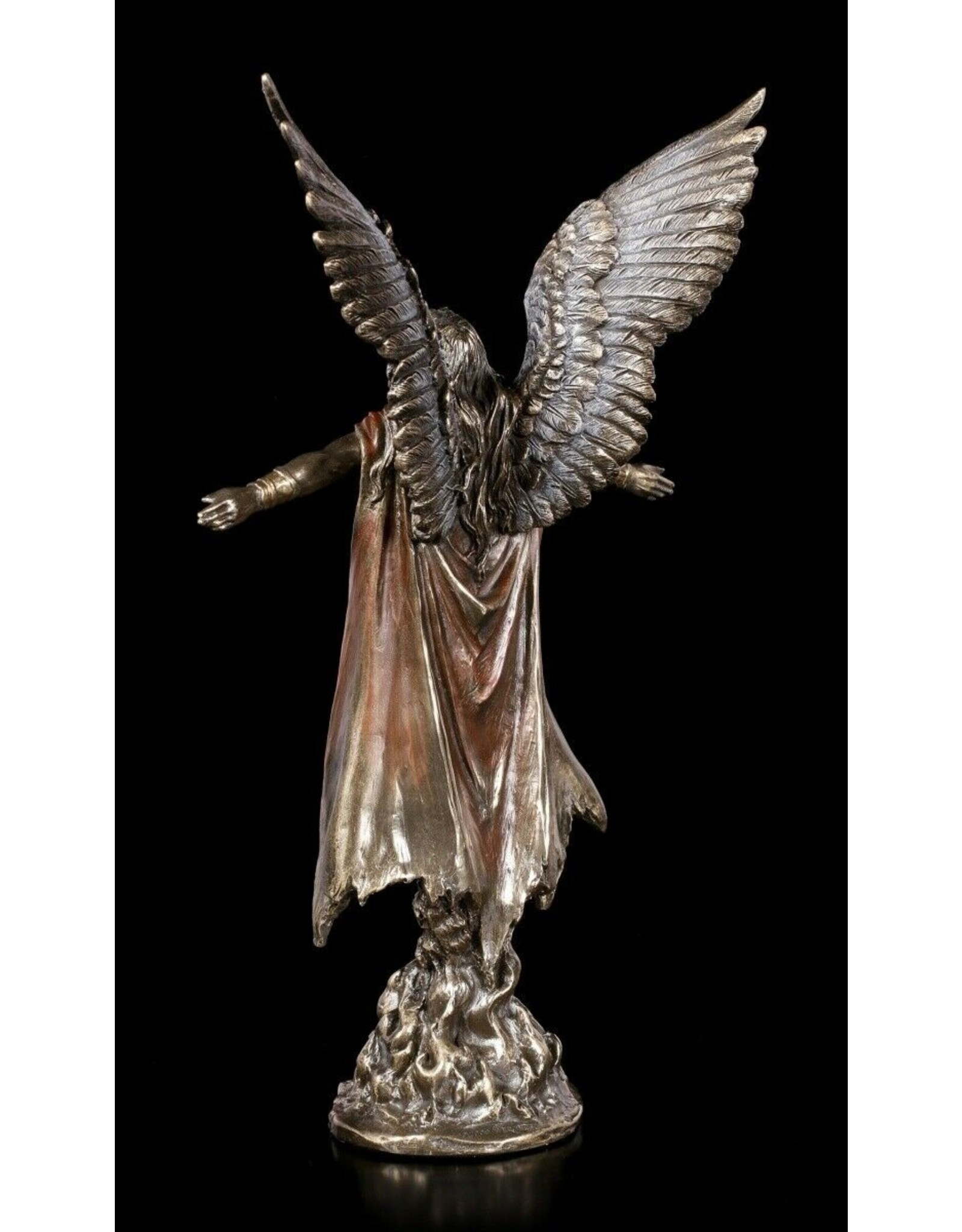 Veronese Design Giftware & Lifestyle - Uriel - Ascending Warrior Angel bronzed - Veronese Design