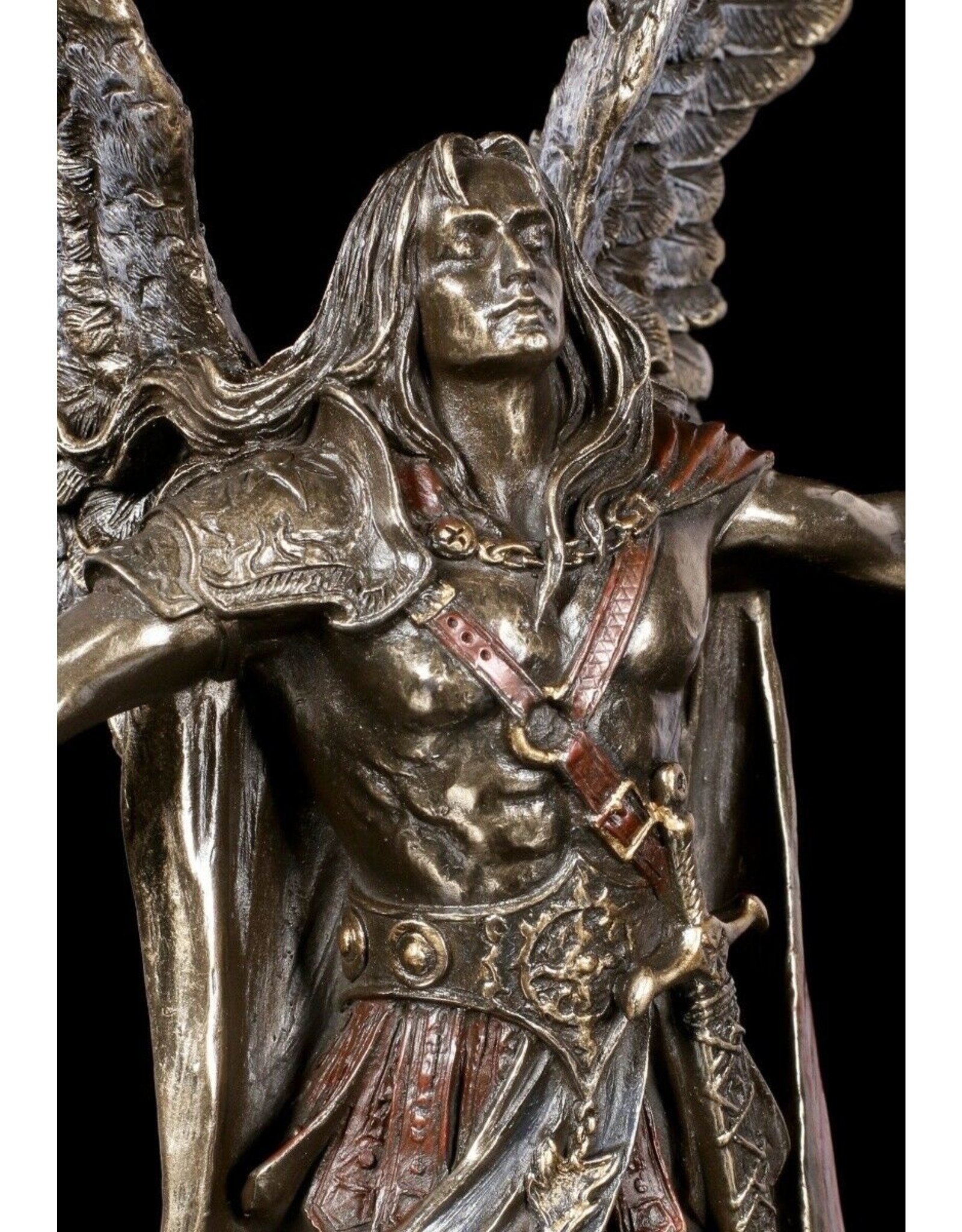 Veronese Design Giftware & Lifestyle - Uriel - Ascending Warrior Angel bronzed - Veronese Design