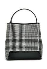 Tom & Eva Fashion bags - Tom & Eva Design Handbag Houndstooth Black and White