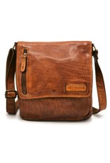 HillBurry Leather bags - HillBurry Crossbody Washed Leather tan