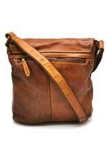 HillBurry Leather bags - HillBurry Crossbody Washed Leather tan