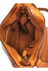 HillBurry Leather bags - HillBurry Crossbody Washed Leather tan