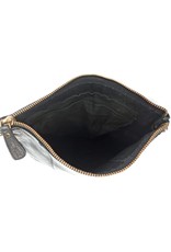 HillBurry Small leather bags, clutches and more - Hillburry Shoulder Bag - Clutch Washed Leather Black