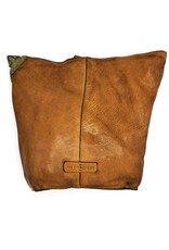 HillBurry Leather backpacks Leather shoppers - HillBurry Crossbody-Sling bag Washed Leather tan