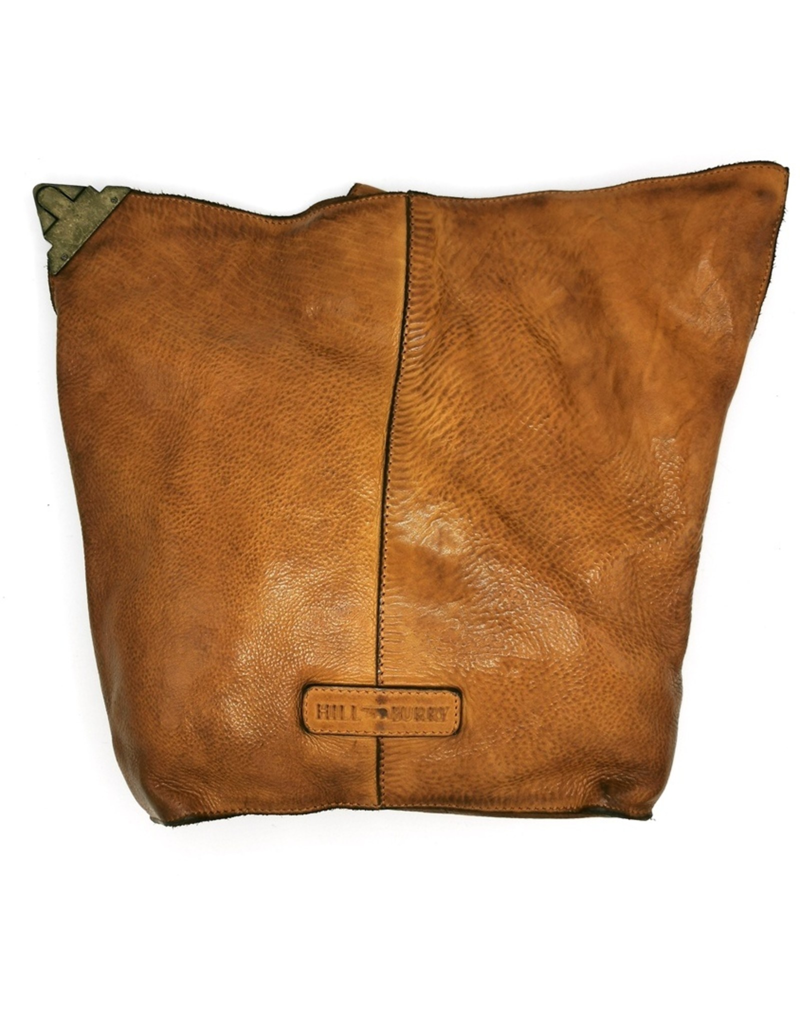 HillBurry Leather backpacks Leather shoppers - HillBurry Crossbody-Sling bag Washed Leather tan