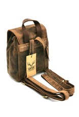 Hunters Leather backpacks  and leather shoppers - Leather Backpack Hunters brown