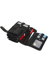 HillBurry Leather Festival bags, waist bags and belt bags - HillBurry Leather Shoulder Bag-Wallet-Phone holder black