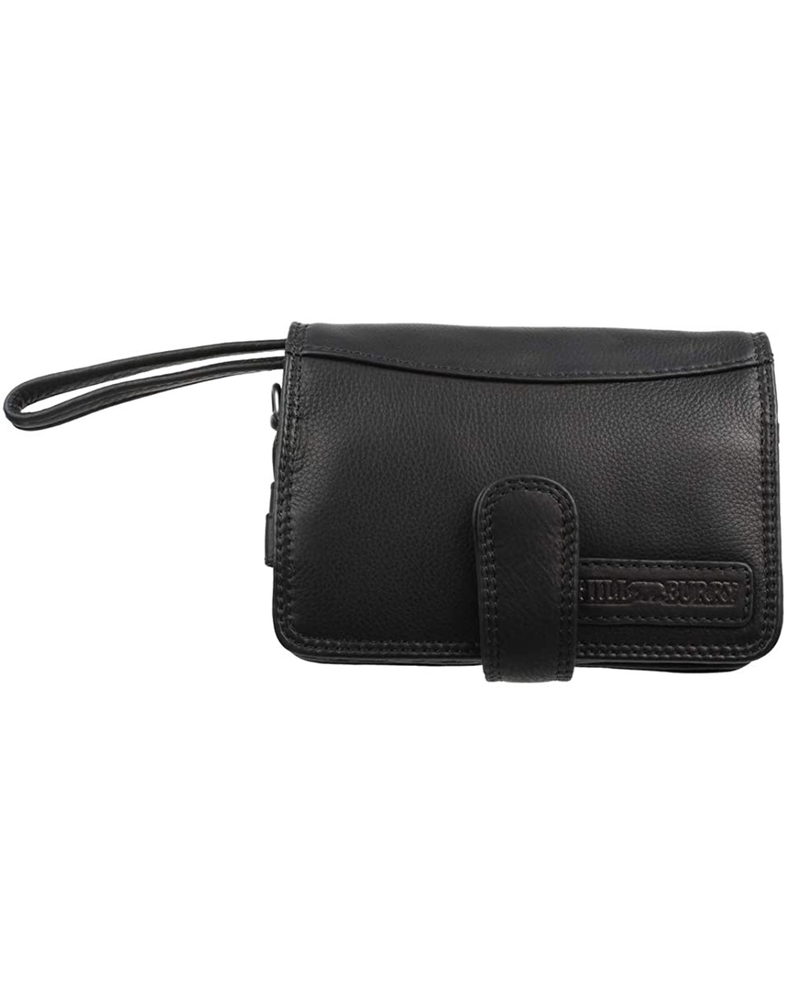 HillBurry Leather Festival bags, waist bags and belt bags - HillBurry Leather Shoulder Bag-Wallet-Phone holder black
