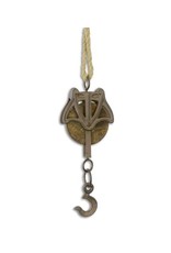 Trukado Miscellaneous -  Cast Iron Pulley on Jute Rope