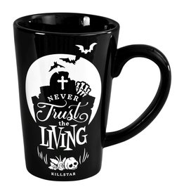 Killstar Never Trust The Living Tall Mug - Killstar