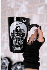 Killstar Giftware & Lifestyle - Never Trust The Living Lange Mok - Killstar