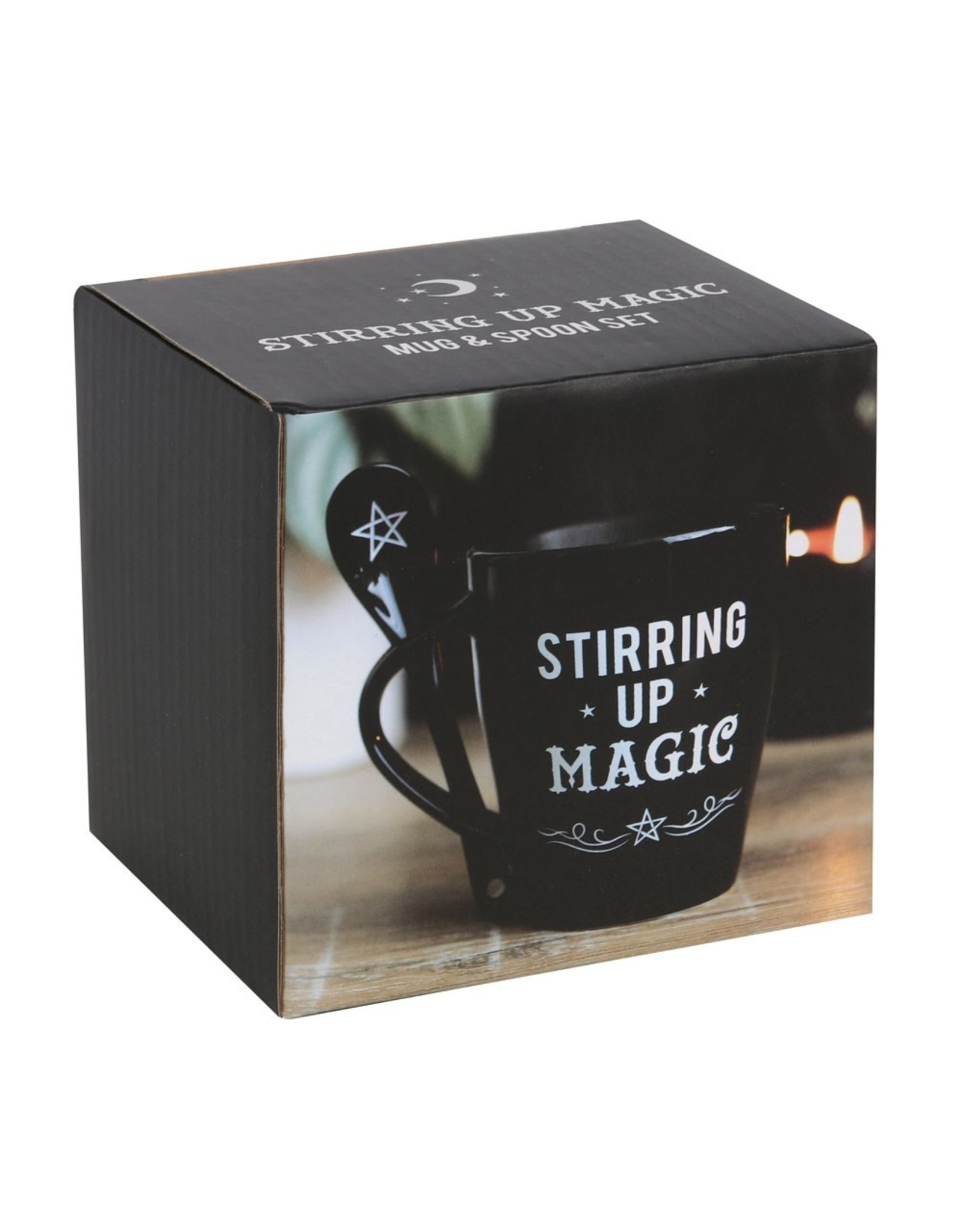 Something Different Giftware & Lifestyle - Stirring Up Magic Mok en Lepel set