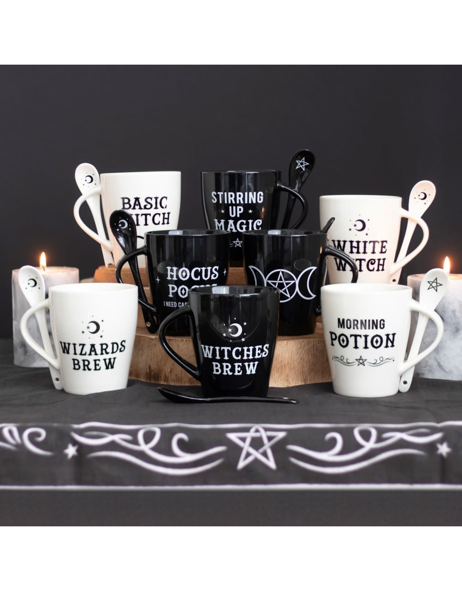 Something Different Giftware & Lifestyle - Stirring Up Magic Mok en Lepel set