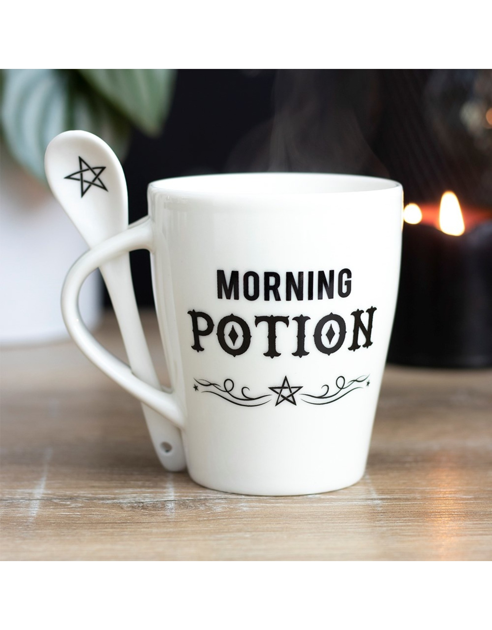 Something Different Giftware & Lifestyle - Morning Potion Mug and Spoon set