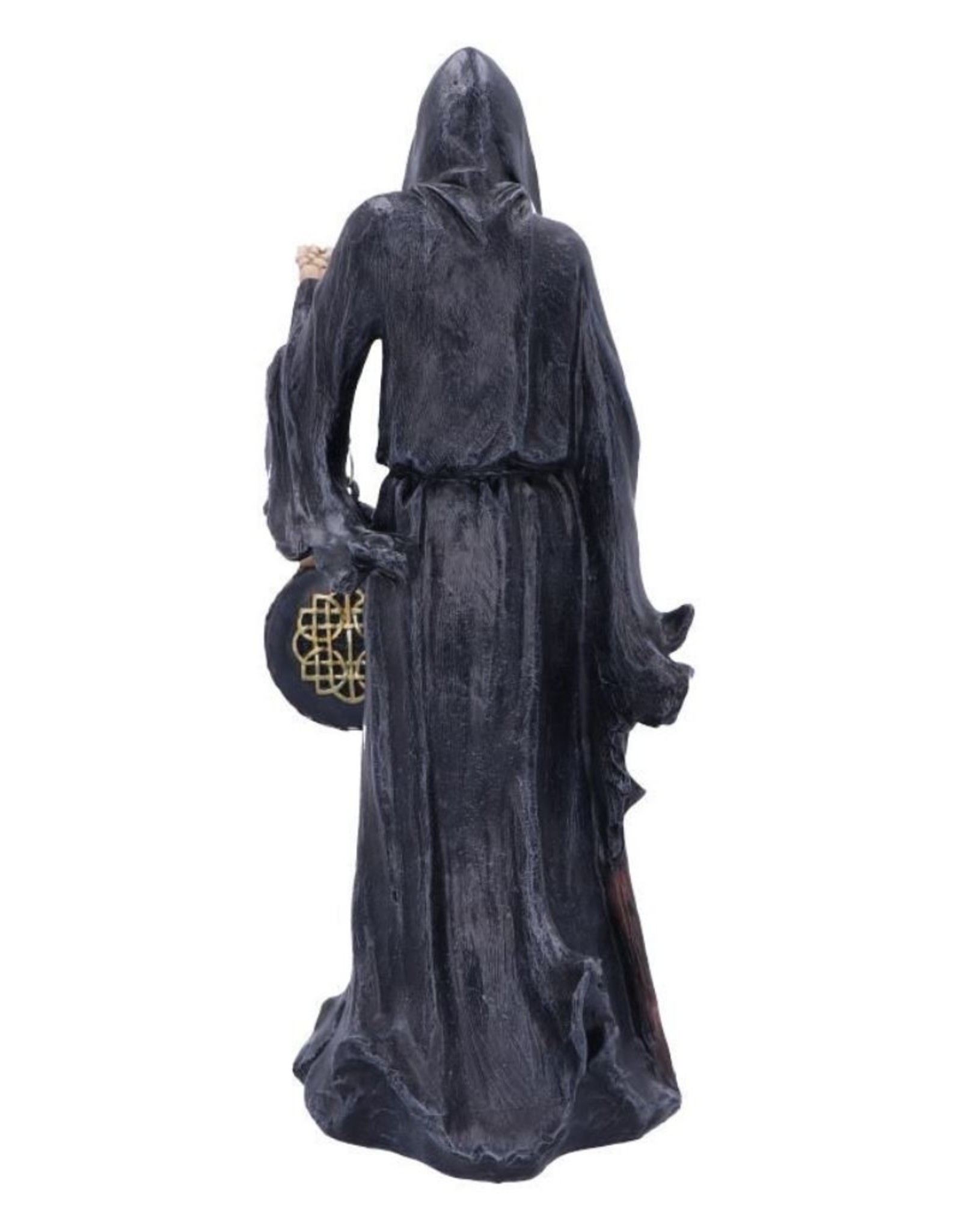 NemesisNow Giftware Figurines Collectables - Reaper Holding Clock Figurine The Reaping 39.5cm