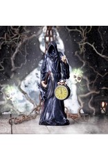 NemesisNow Giftware Figurines Collectables - Reaper Holding Clock Figurine The Reaping 39.5cm