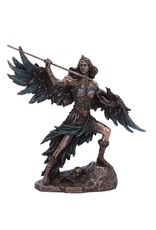 Veronese Design Giftware Beelden Collectables  - Morrigan Keltische Fantoomkoningin Gebronds Beeld 22cm