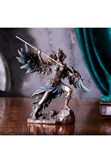 Veronese Design Giftware Beelden Collectables  - Morrigan Keltische Fantoomkoningin Gebronds Beeld 22cm