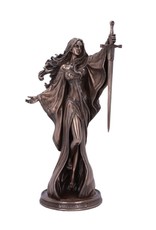 Veronese Design Giftware Figurines Collectables - James Ryman Lady of the Lake Bronzed Figurine 24cm