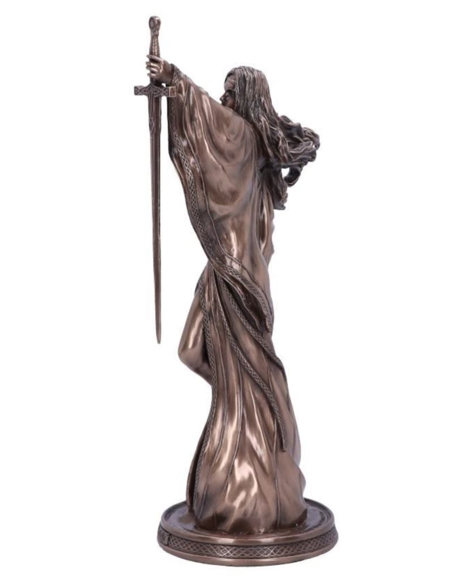 Veronese Design Giftware Figurines Collectables - James Ryman Lady of the Lake Bronzed Figurine 24cm