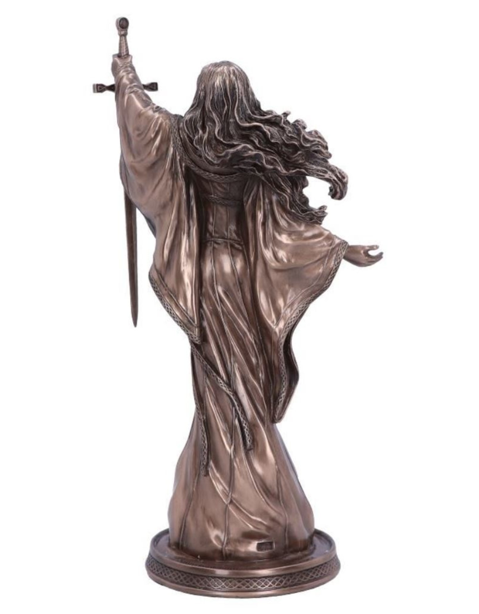 Veronese Design Giftware Figurines Collectables - James Ryman Lady of the Lake Bronzed Figurine 24cm