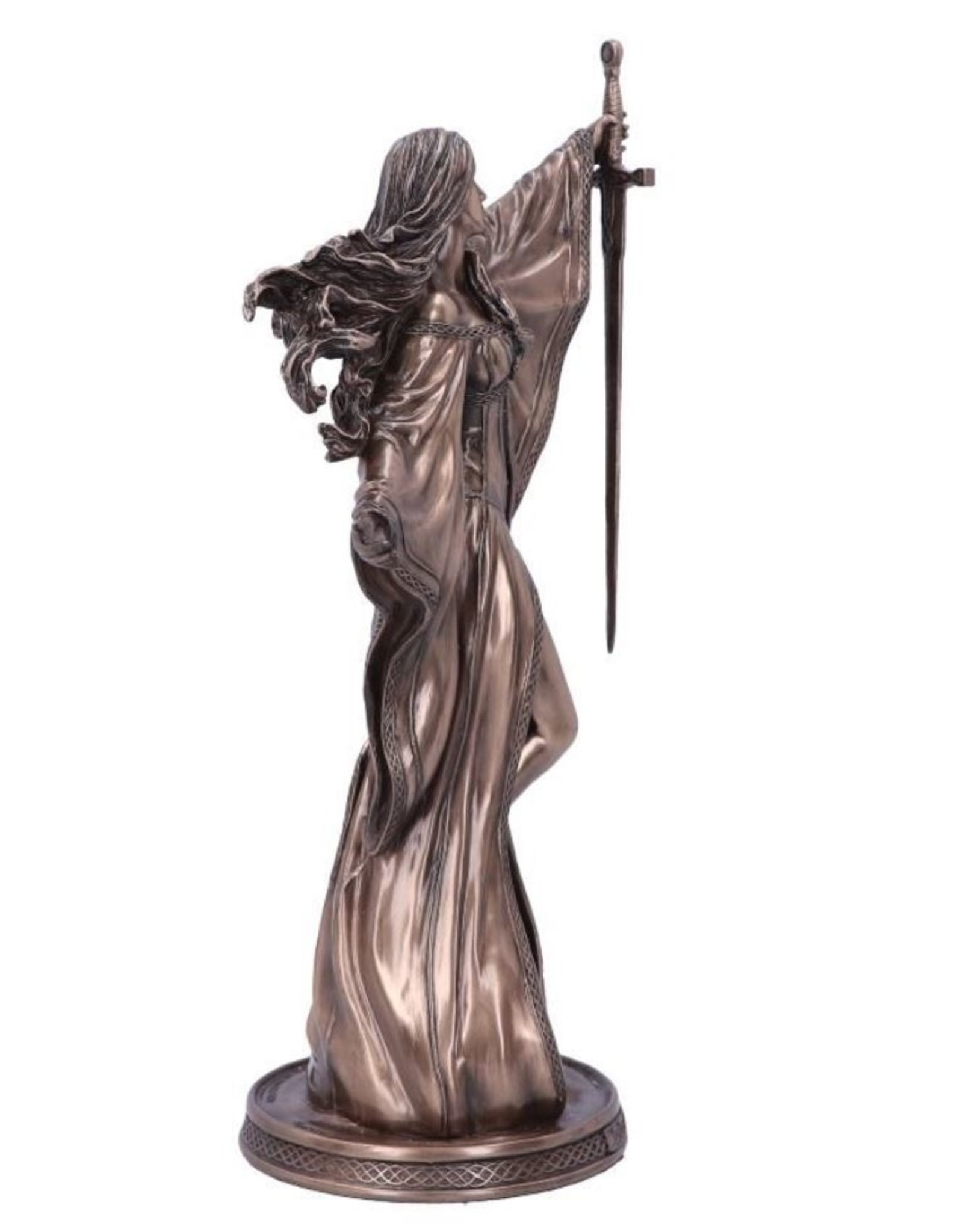 Veronese Design Giftware Figurines Collectables - James Ryman Lady of the Lake Bronzed Figurine 24cm