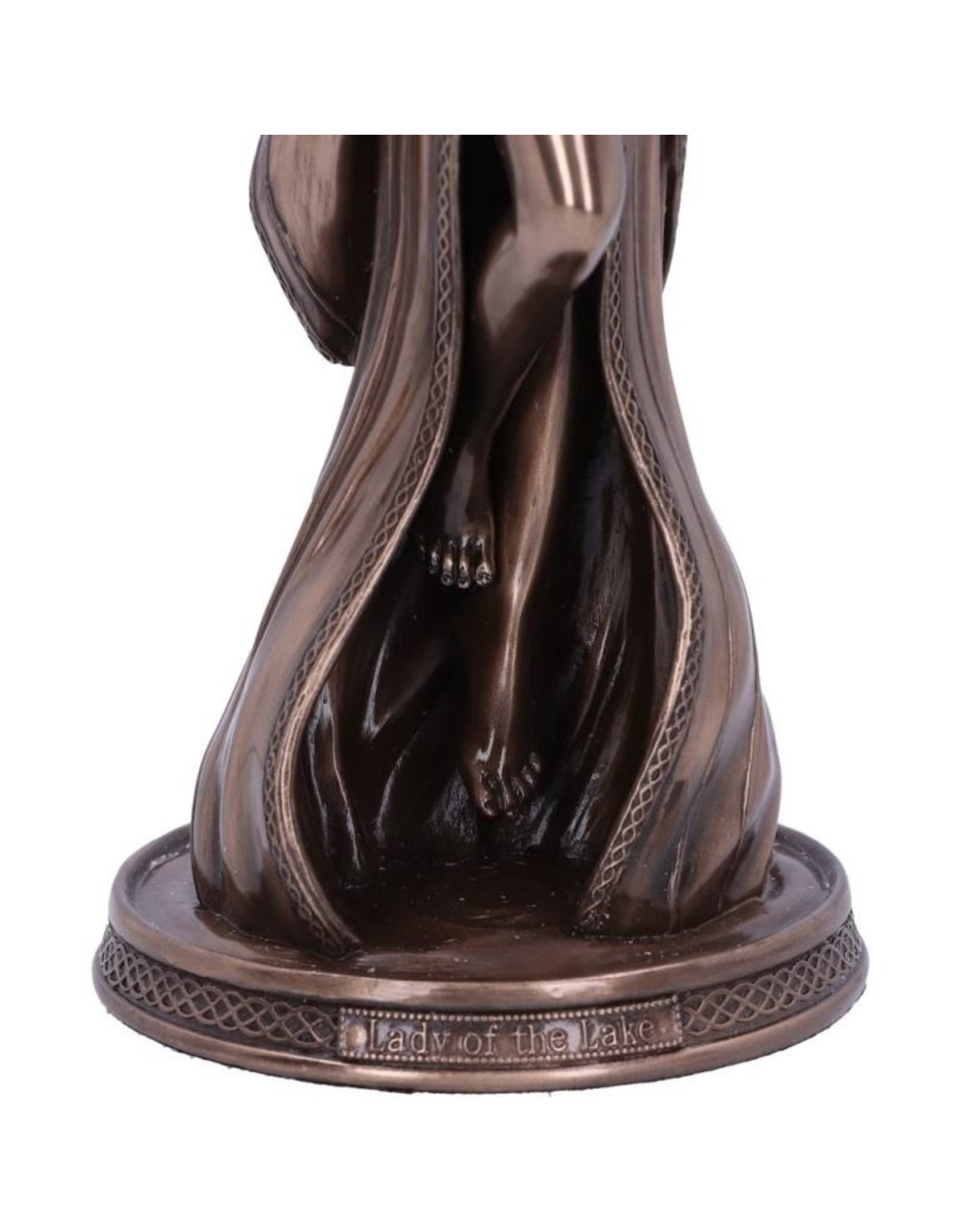 Veronese Design Giftware Figurines Collectables - James Ryman Lady of the Lake Bronzed Figurine 24cm