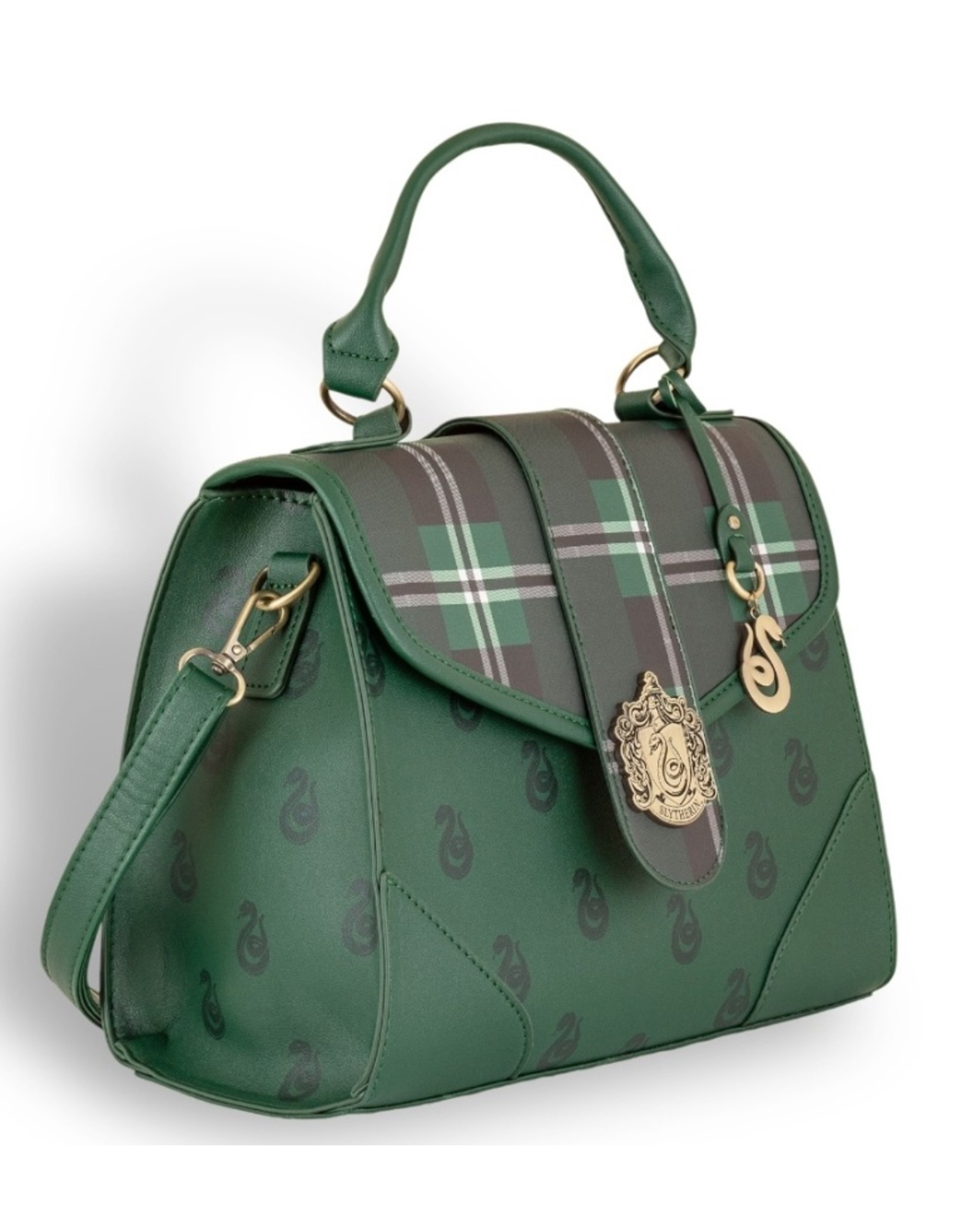 Harry Potter Merchandise - Harry Potter Slytherin Charm Premium House Handbag