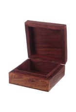 Trukado Miscellaneous - Sheesham Wood Tree of Life Box 12.5cm x 12.5cm x 6cm