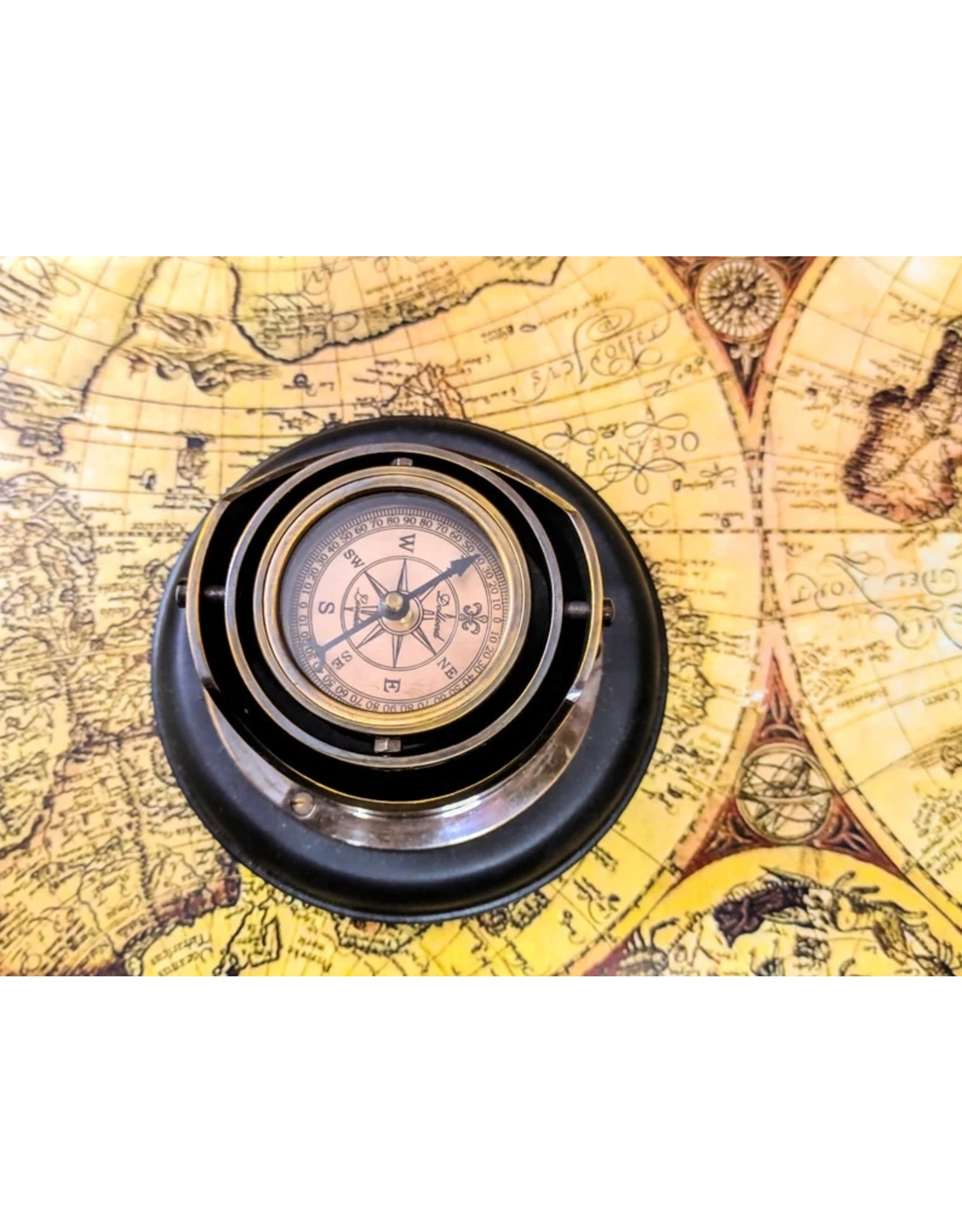 Trukado Miscellaneous - Scheepskompas Messing Werkende Replica