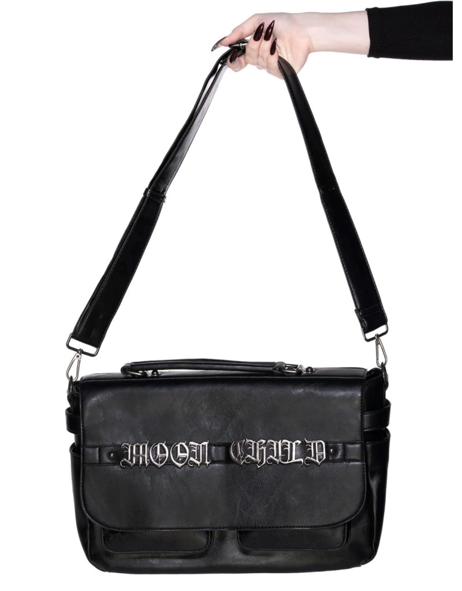 Killstar Gothic Bags Steampunk Bags - Killstar Sister of The Moon Messenger Bag