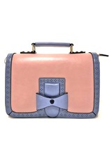 Banned Retro tassen Vintage tassen - Banned Vintage handtas Scandal (roze-blauw)