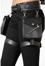 Killstar Gothic bags Steampunk bags - Killstar Belt with Pockets and Leg Straps Nu-World