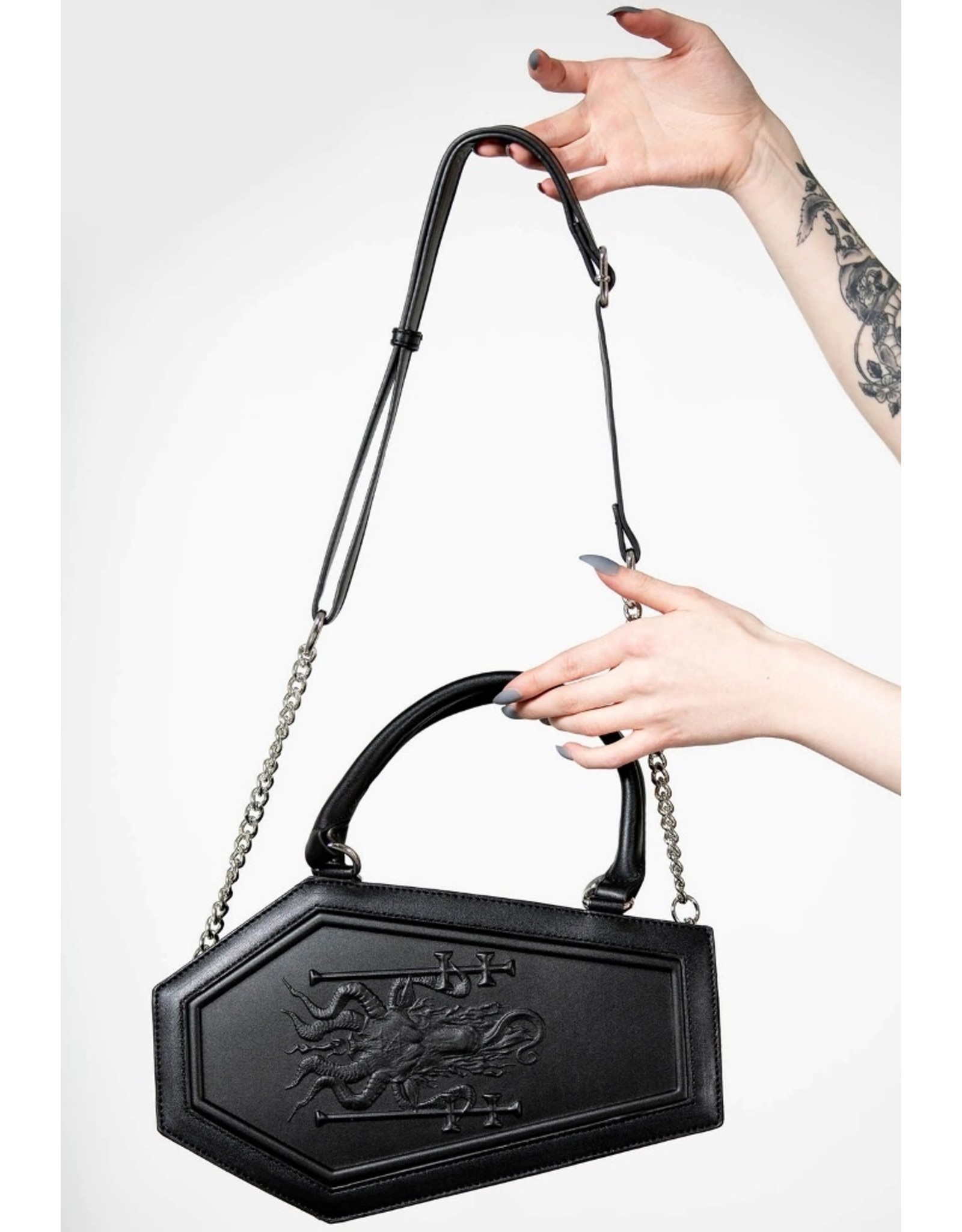 Killstar Killstar bags and accessories - Killstar Beast Coffin Purse