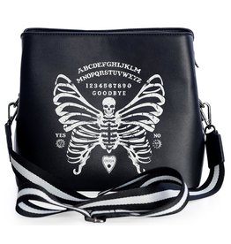 Banned Banned Skeleton Butterfly Ouija Schoudertas