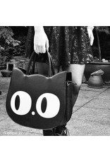 Banned Fantasy bags and wallets - Cat's Head Handbag Heart of Gold