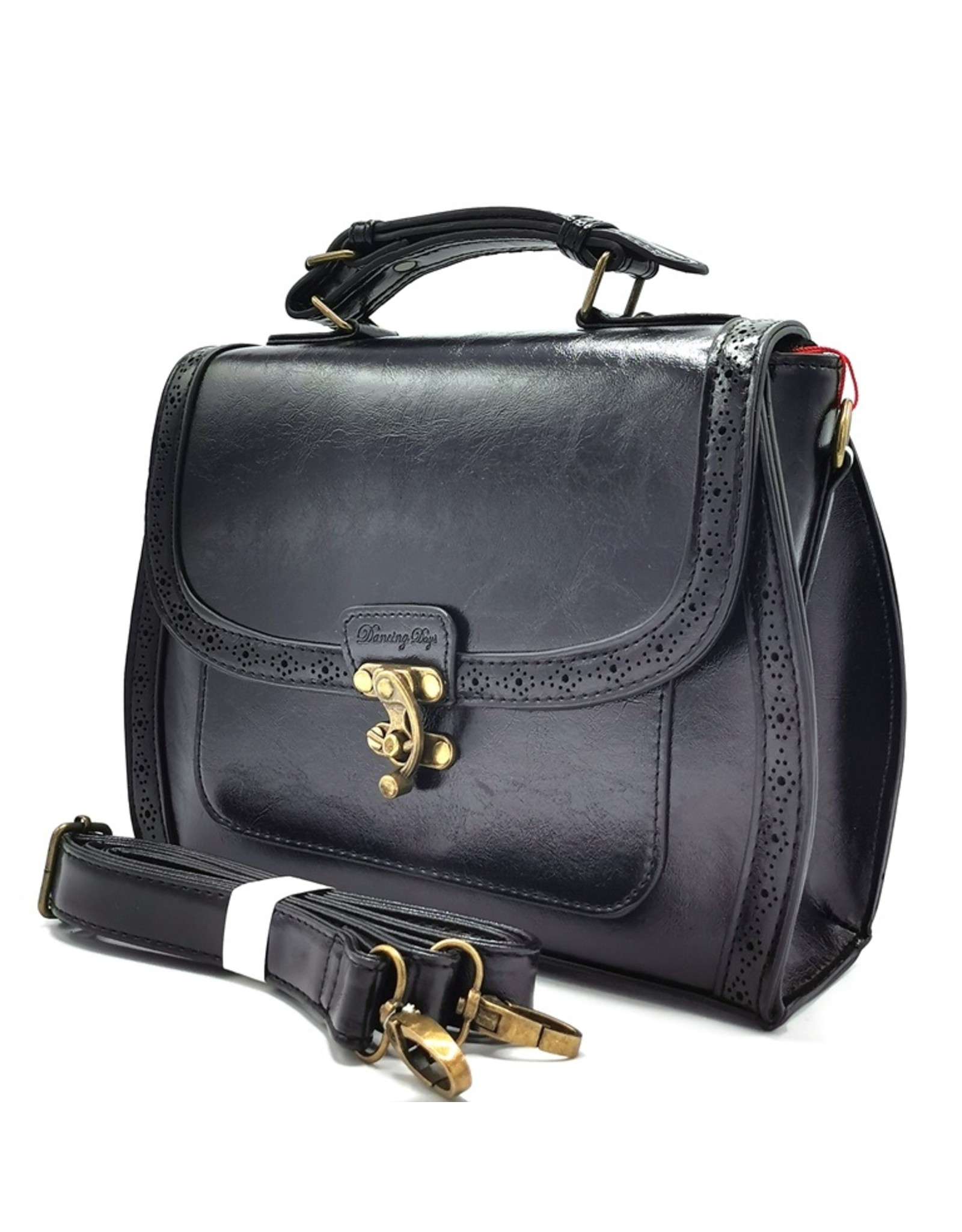 Banned Steampunk bags Gothic bags - Banned Stevie Steampunk handbag black