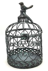 Trukado Miscellaneous - Brocante Metal Bird Cage Vintage Look (round) - Set of 2