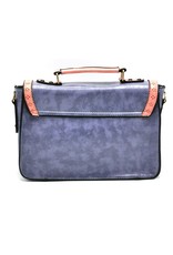 Banned Retro bags  Vintage bags - Banned Retro Scandal Handbag Grey-blue-pink