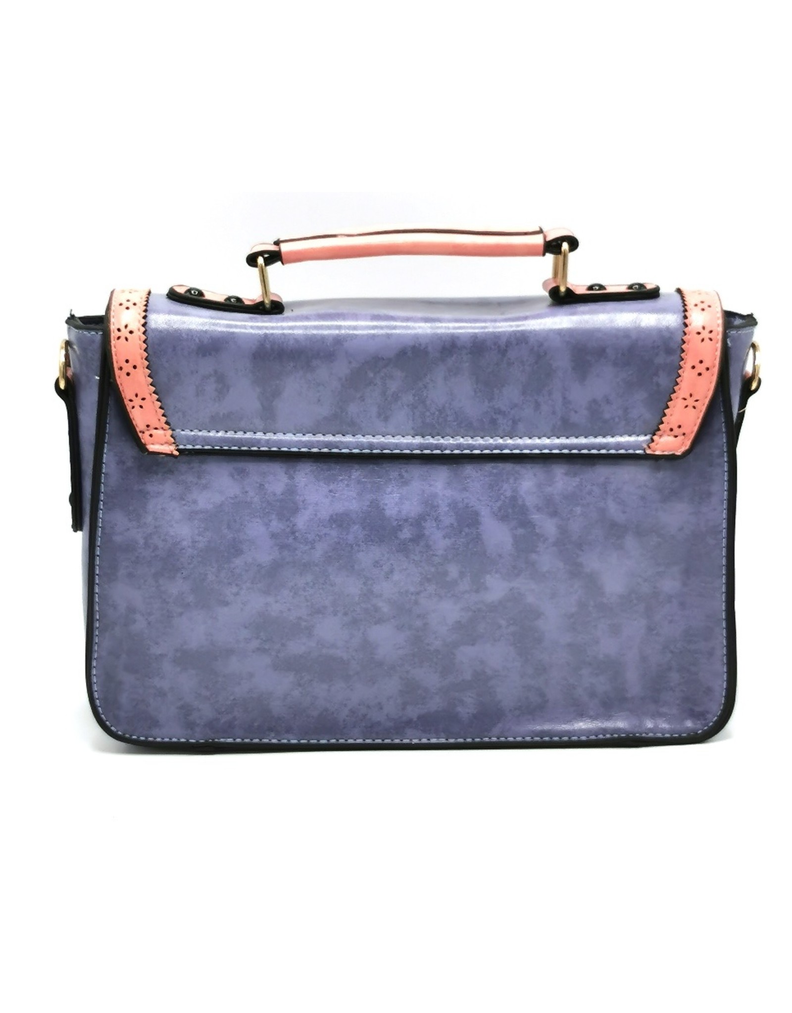 Banned Retro bags  Vintage bags - Banned Retro Scandal Handbag Grey-blue-pink