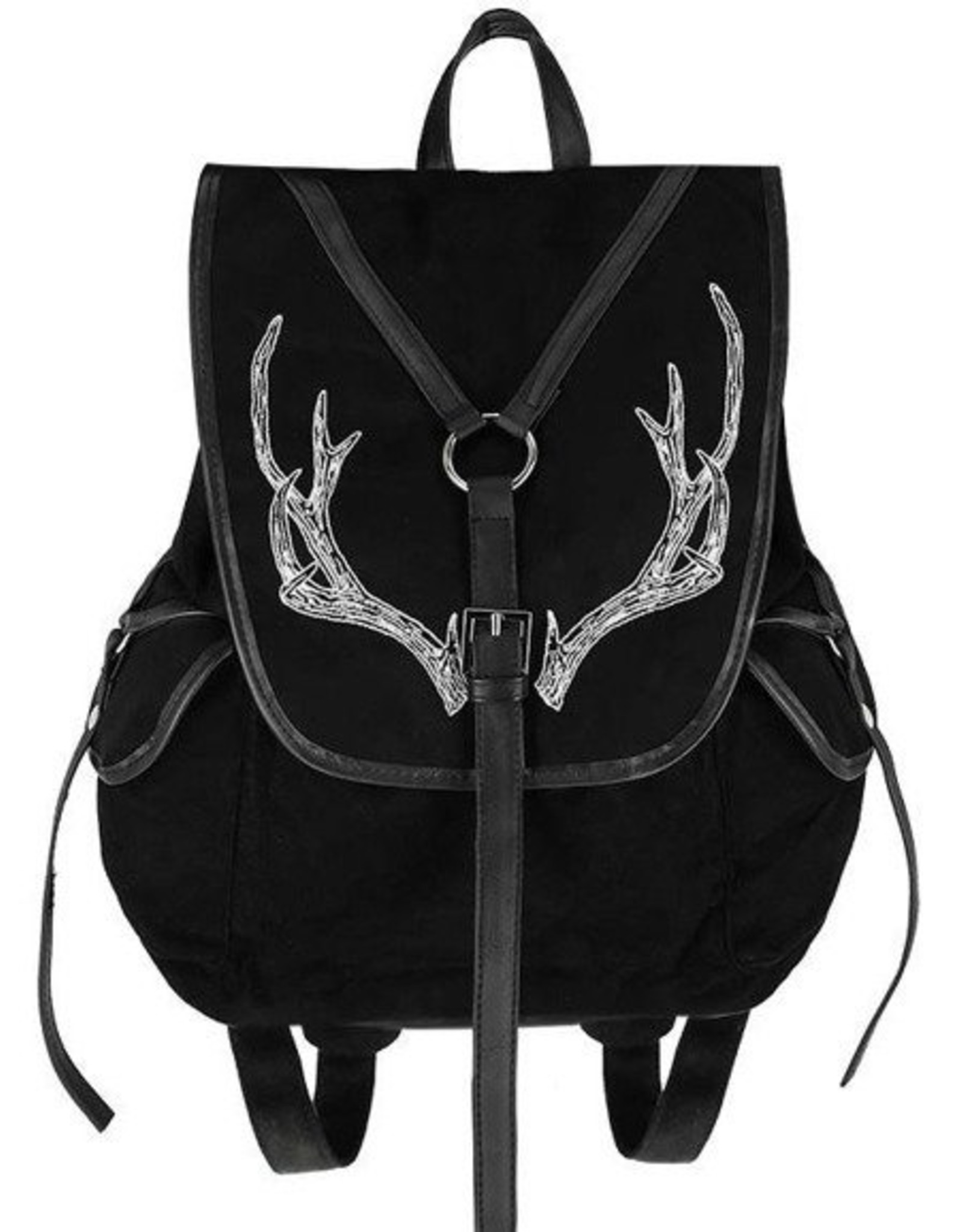 Restyle Gothic bags Steampunk bags -  Restyle Antlers Pagan Backpack with Deer Antlers