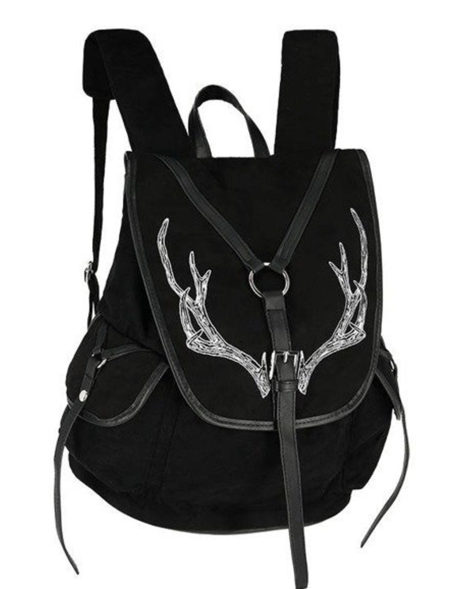 Restyle Gothic tassen Steampunk tassen - Restyle Antlers Pagan Rugzak  met Hertengewei