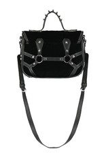 Restyle Gothic bags Steampunk bags - Coffin Purse Gothic Handbag with a Coffin Motif and Metal Elements