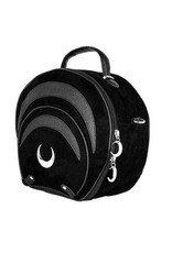 Restyle Gothic bags Steampunk bags - Eclipse Bag Round Purse with a Crescent - Restyle