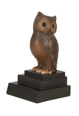 C&E Miscellaneous - Owl Bookends Set of 2, brown