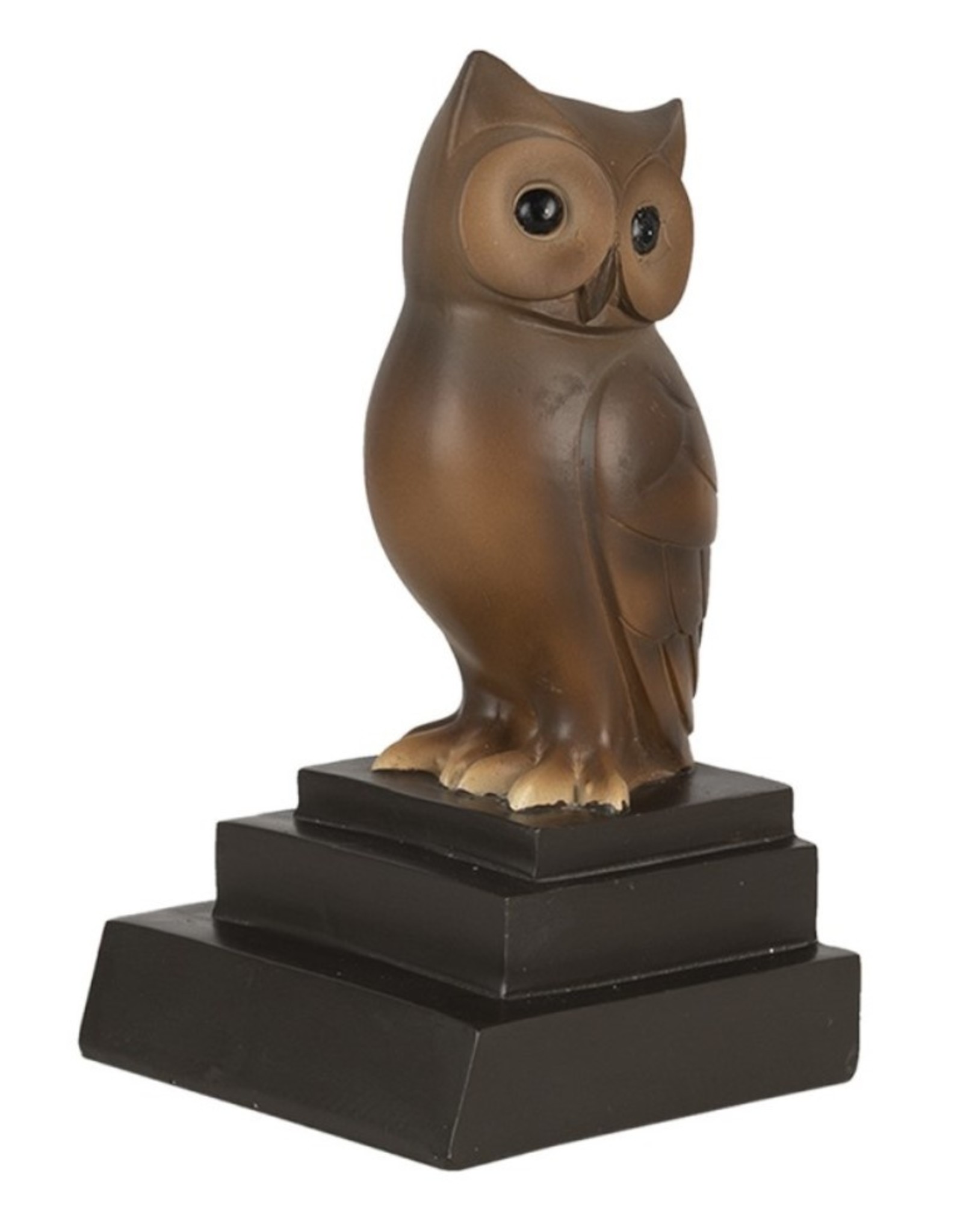 C&E Miscellaneous - Owl Bookends Set of 2, brown