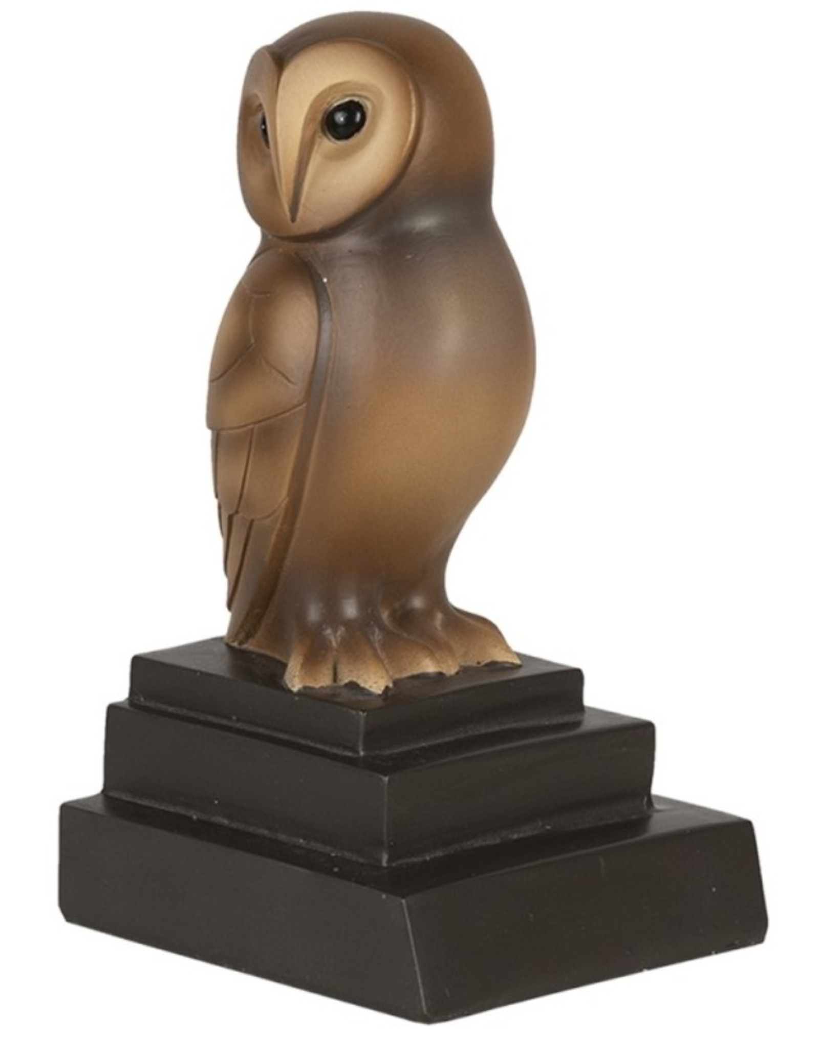 C&E Miscellaneous - Owl Bookends Set of 2, brown