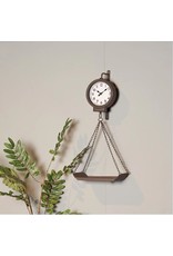 Trukado Miscellaneous - Wall Clock " Scale" Rusty Metal Industrial Look